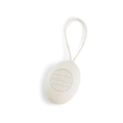 Oval soap on Jasmin rope 200g