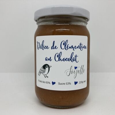 Delicia de clementina de chocolate