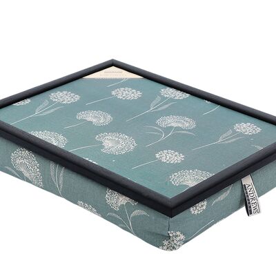 Andrews Living Lap Tray with Cushion Dandelion Teal