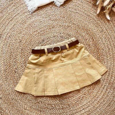 Emeline Skirt (include Belt) - 100% Cotton