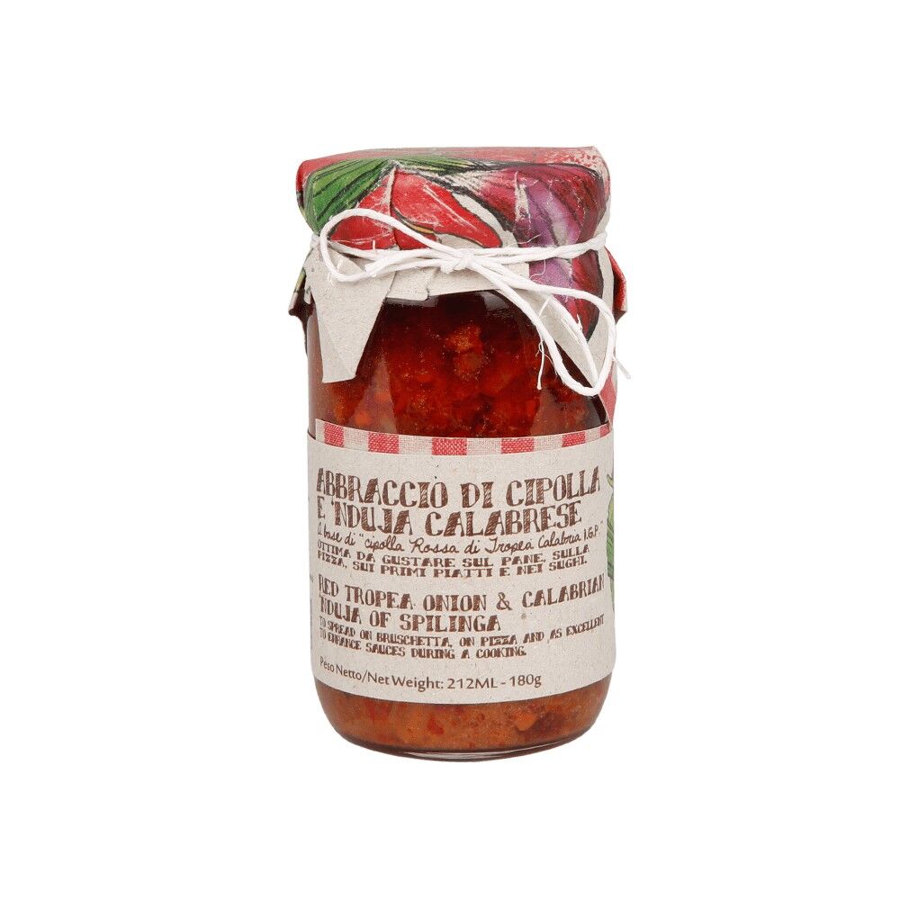 Abbraccio di Cipolla rossa di Tropea e 'Nduja di Spilinga