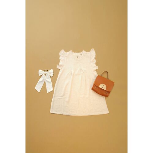 Jolie Dress - 100% coton / Pink or Beige