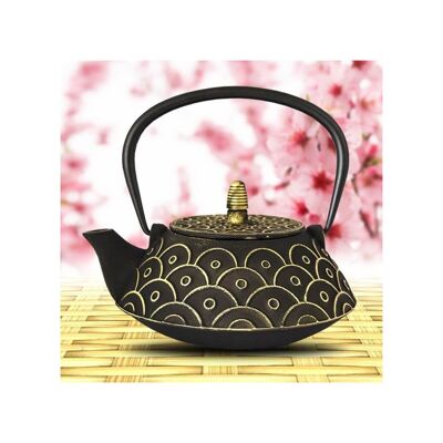 Hirameki cast iron teapot 80cl