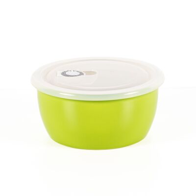 RECIPIENTE HERMÉTICO CERÁMICO LATT 720 ml VERDE REDONDO
