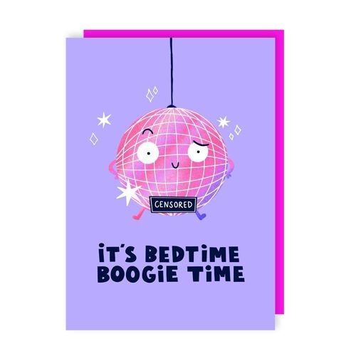 Bedtime Boogie Valentine's Love Card Pack of 6