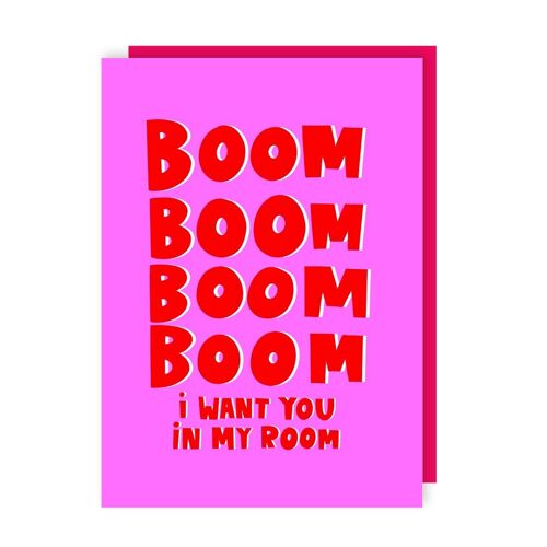 Funny Vengaboys Boom Boom Valentine's Card