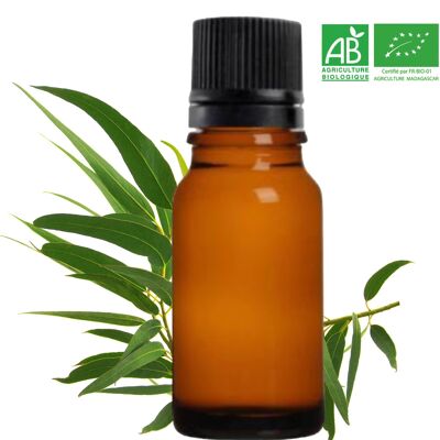 ORGANIC - ORGANIC Lemon Eucalyptus Essential Oil from Madagascar (10mL) | FRENCH company