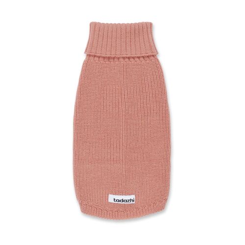 Female wool dog sweater Rose