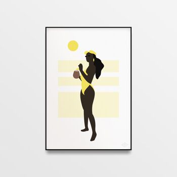 Affiche "Yellow Mood" - A4 & 30x40cm 1