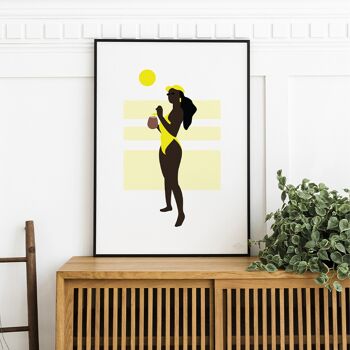 Affiche "Yellow Mood" - A4 & 30x40cm 2