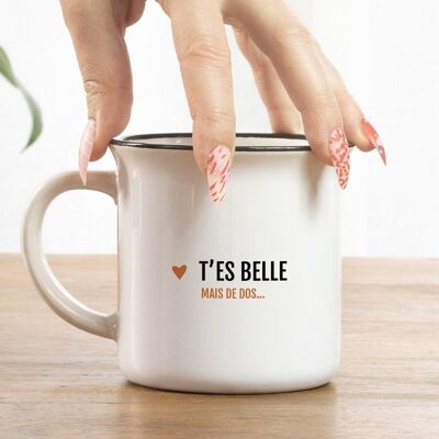 Mug You're beautiful but from behind / Valentine's Day