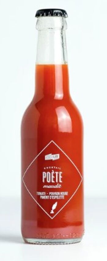 POETE MAUDIT - Tomate Poivron Rouge Piment d' Espelette