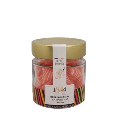 Berlingots de Carpentras à la Fraise-Bocal 160g