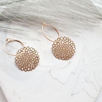 Earrings - Minimalism - Sunny - gold