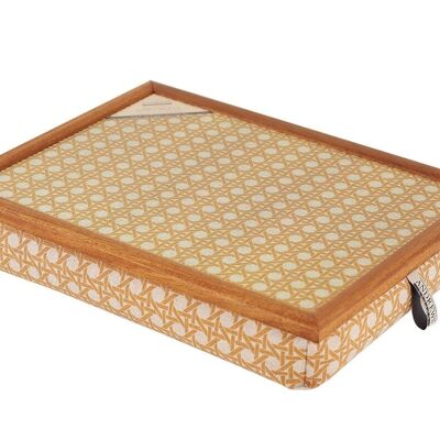 Andrews Living Lap tray with Vienna wicker cushion