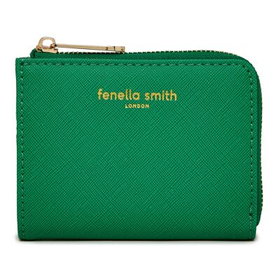 small wallet Green made of vegan leather