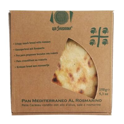 PanMediterraneo with Rosemary 150g - Typical Sardinian Product