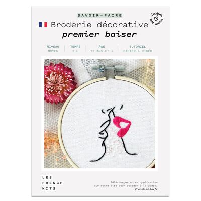 French'Kits - Ricami decorativi - Primo bacio