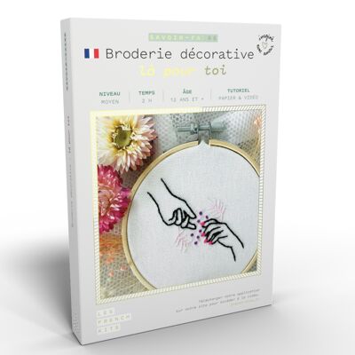 French'Kits - Decorative embroidery - There for you