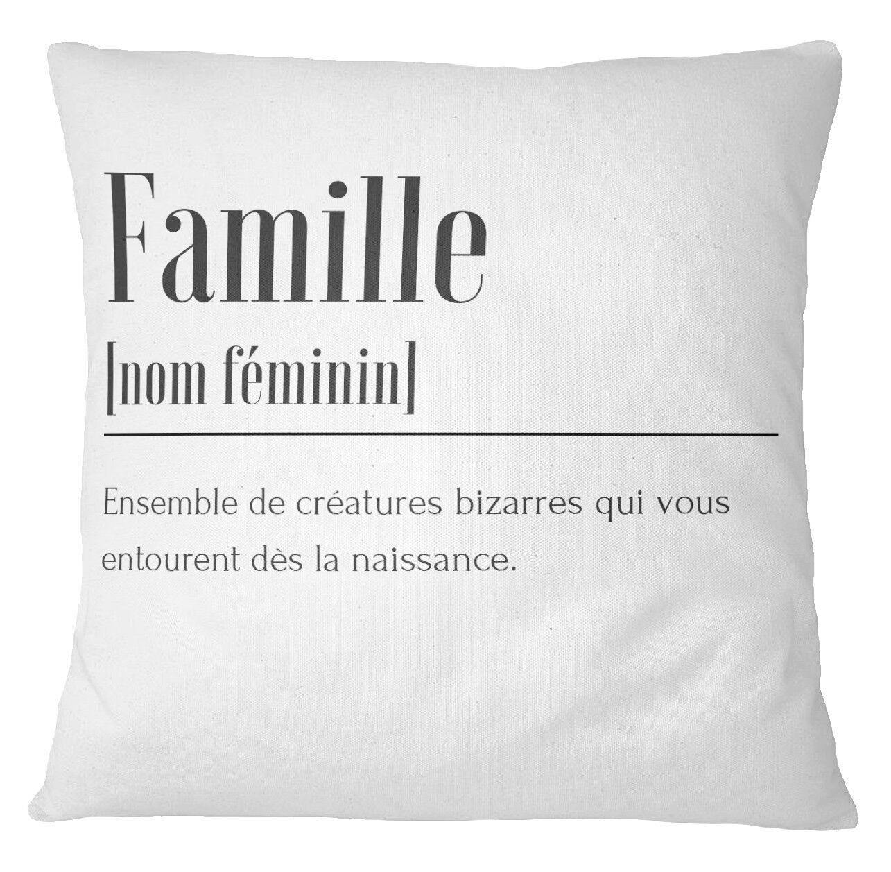 Familien-Definitions-Kissen