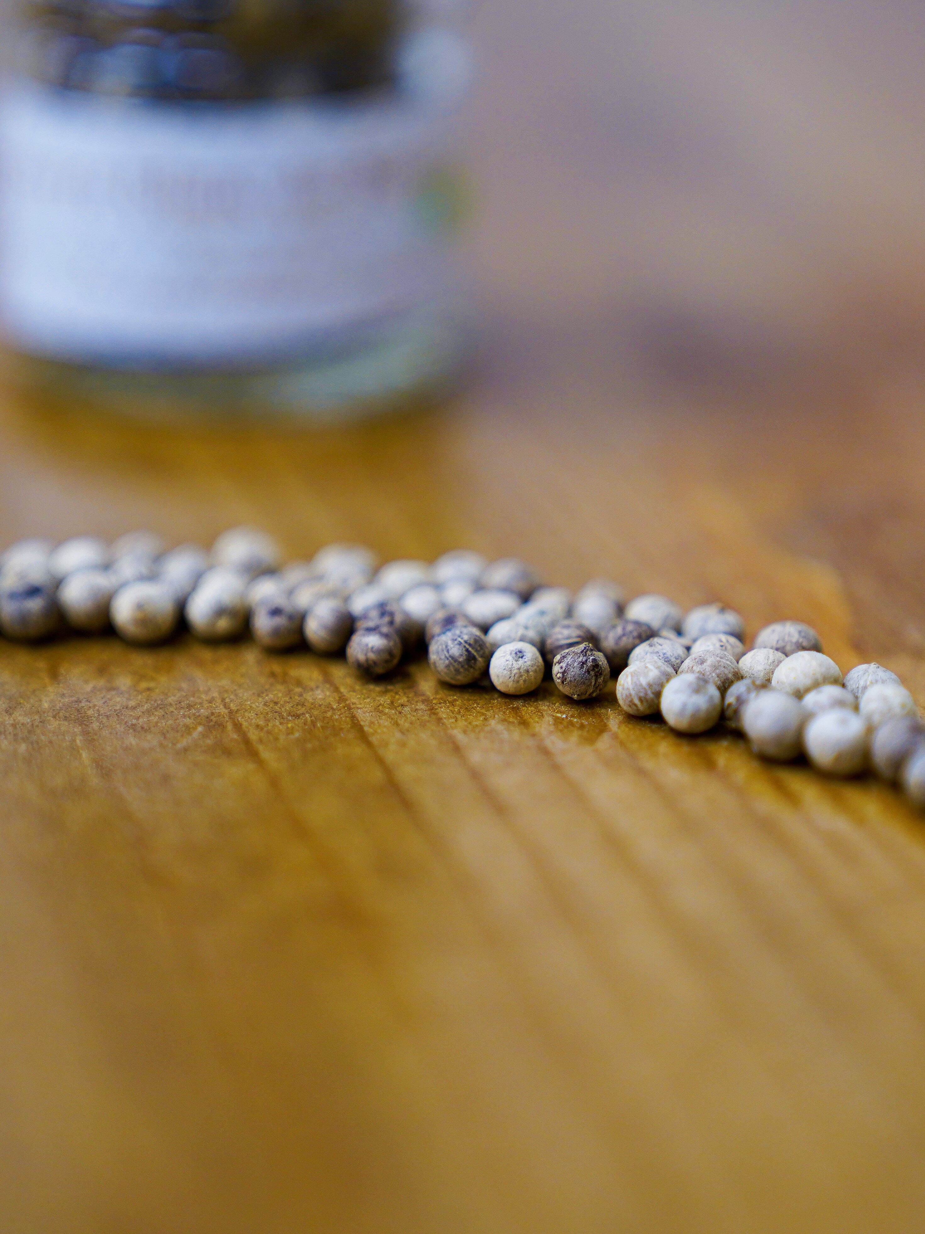 Bio weißer Kampot Pfeffer 250g