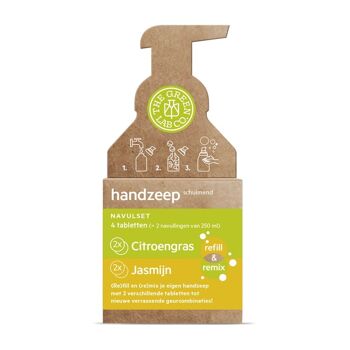 Recharge tablettes de savon pour les mains - Citronnelle & Jasmin 1