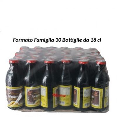 Gaseous Brasilena coffee drink bottle 18 cl