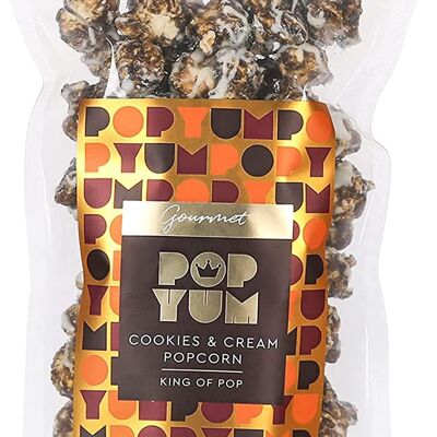 Paquet de 80 g de maïs soufflé Pop Yum Gourmet, saveur de biscuits et de crème