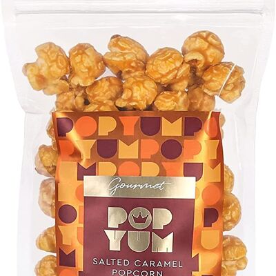 80g Pack Pop Yum Gourmet Popcorn, Salted Caramel Flavour