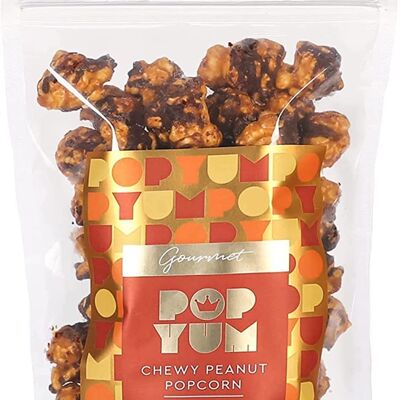 180g Pack Pop Yum Gourmet Popcorn, Peanut Chew Flavour