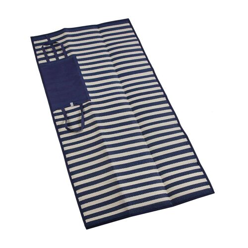 ALFOMBRA PICNIC BLUE STRIPES 17370419