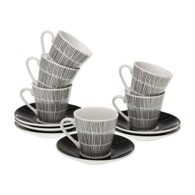 SET 6 TAZZINE CAFFE' NUOVE LINEE 20090494