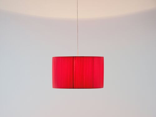 Coral Large Pleated Shade