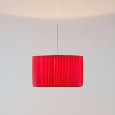 Coral Large Pleated Shade