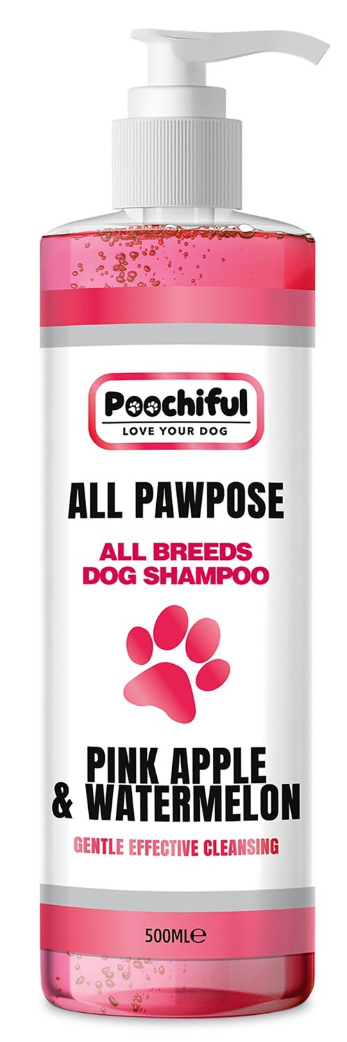 Poochiful All Pawpose - All Breed Dog Shampoo 500ml