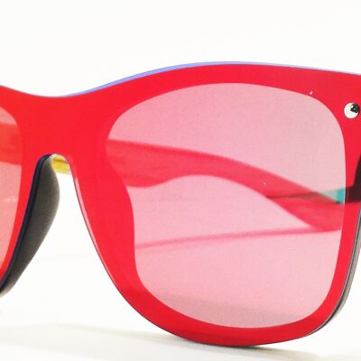 Sunglasses 199 twin peak - red