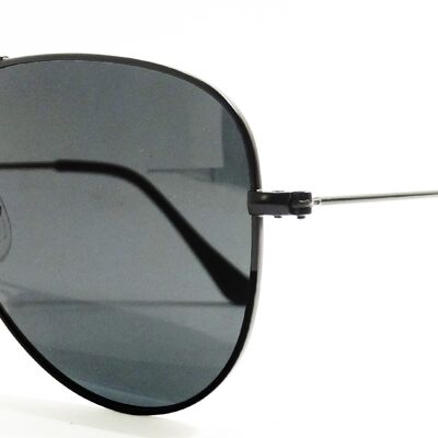 Sunglasses 231 aviator - black