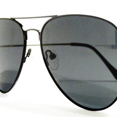 Sunglasses 231 aviator - black