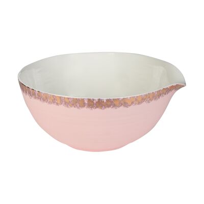 Pink John Whaite mixing bowl