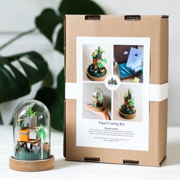 Kit de bricolage de jardin en papier 2