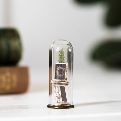 Paper book library, miniature library ornament