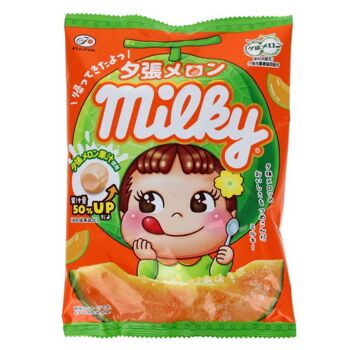 Milky Peko-Chan - Bonbons caramels au lait  melon (FUJIYA)