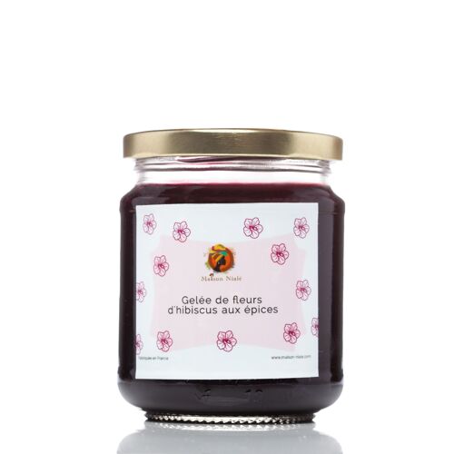 Gelée de fleur d’hibiscus aux épices