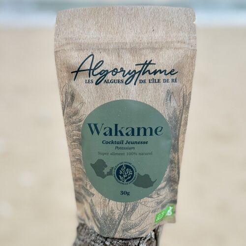 Wakame 30g - Algues bio d’exception déshydratées