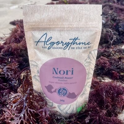 Nori 30g - Algas orgánicas excepcionales deshidratadas
