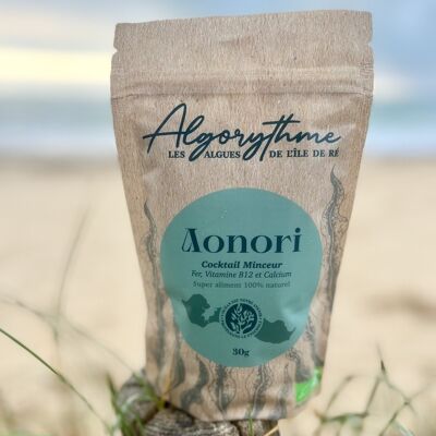 Aonori 30g - Alghe biologiche eccezionali disidratate
