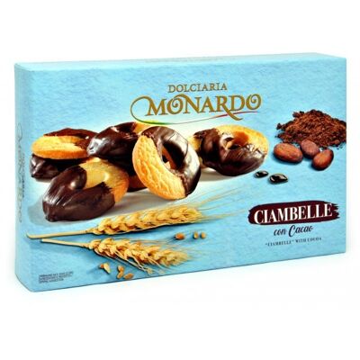 Donut biscuits with Monardo cocoa