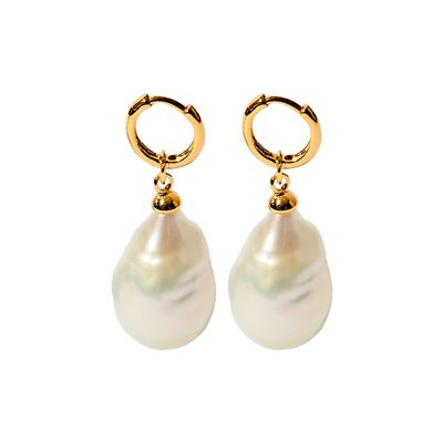 Pendientes Aro Lolita River Pearls