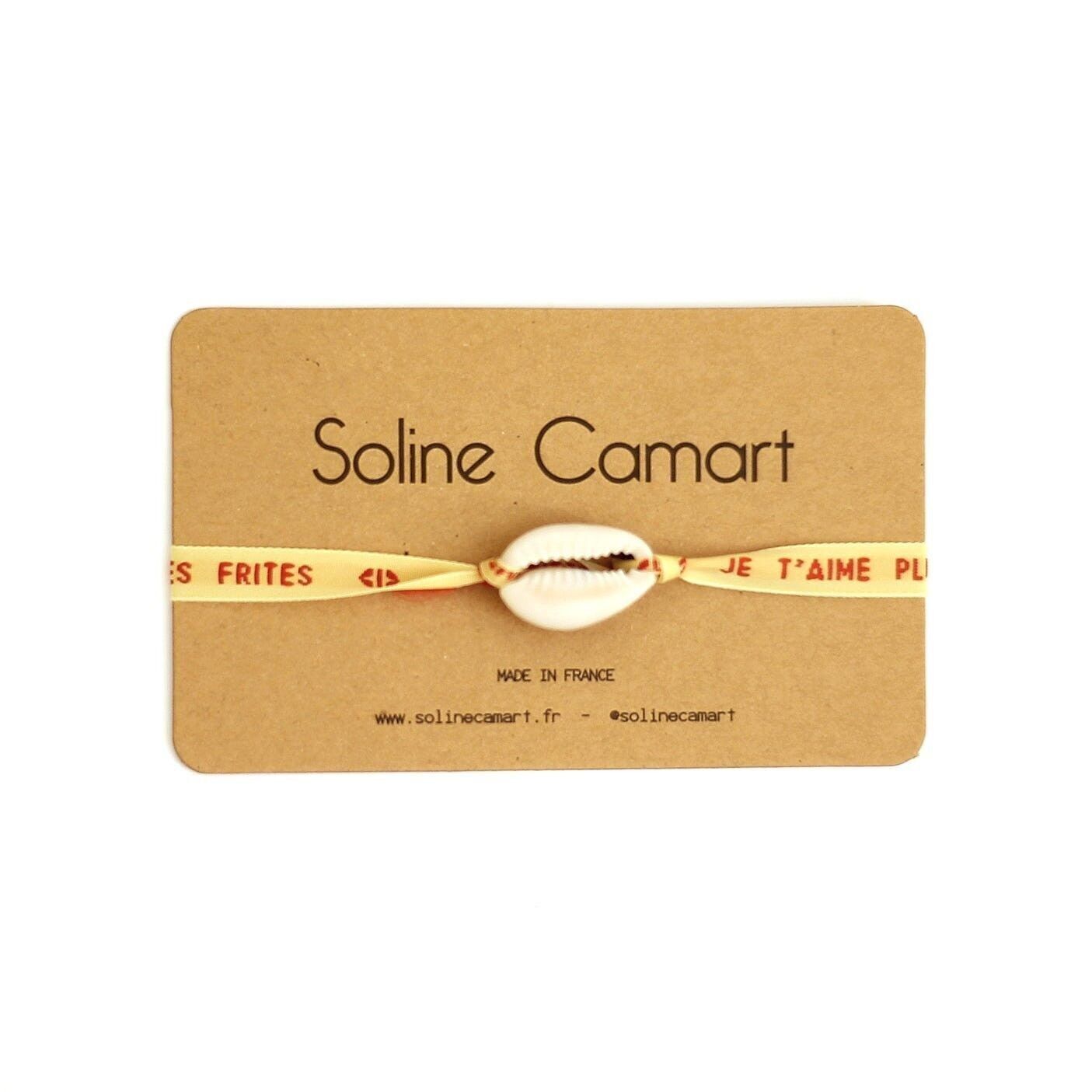 ICH LIEBE DICH MEHR ALS POMMES - Seashell