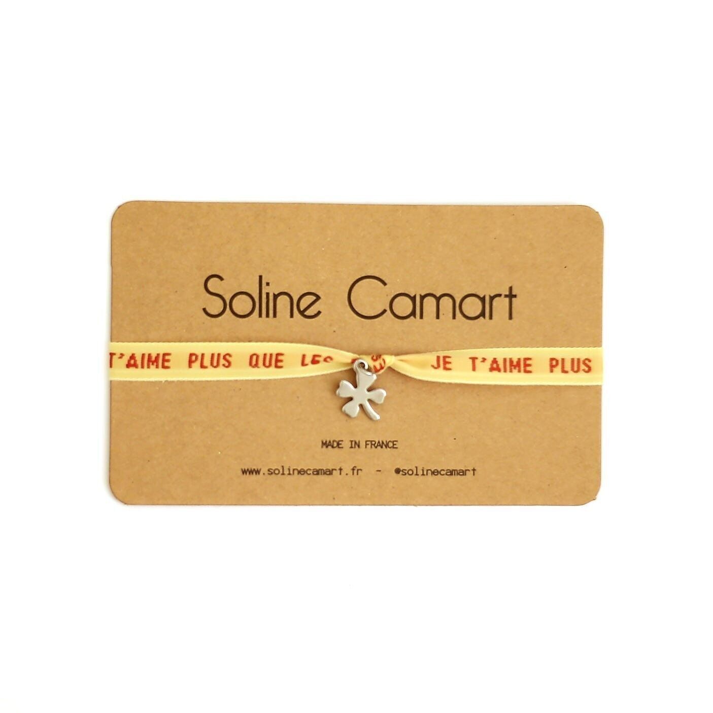 ICH LIEBE DICH MEHR ALS POMMES - Silver Clover